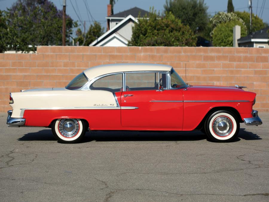 Chevrolet Bel Air Sport Coupe (2454-1037D) 1955 года  (фото 8 из 22)